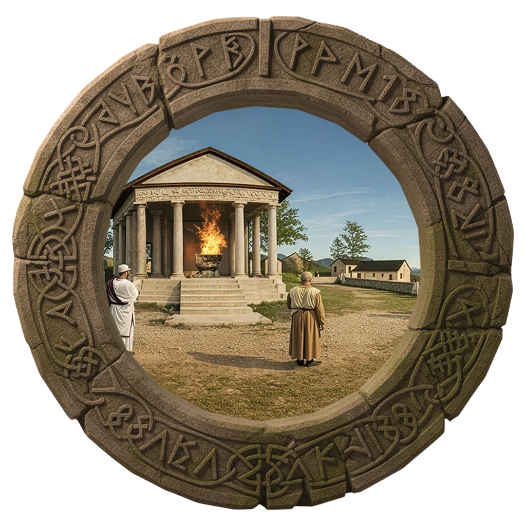 Religion und Kultorte - Portal Isis Tempel Frauenberg